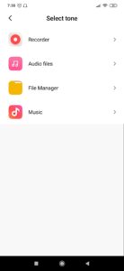 How to setup a ringtone in Redmi Note 8 Pro